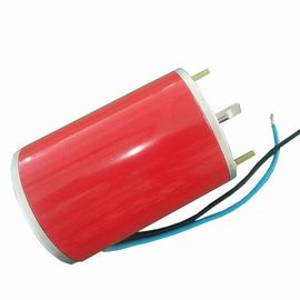루비 빨간 코팅 자동적인 미닫이 문 모터, CW 및 CCW의 12VDC 3600RPM 저잡음 매끄러운 가동