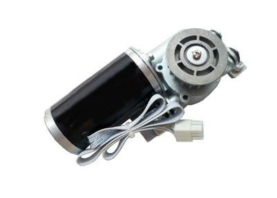 60.5mm 솔 더 적은 DC 자동적인 미닫이 문 모터 24VDC 검정 코팅 장치 비율 1:15